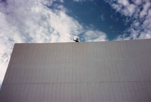 Plainfield Drive-In Theatre - Screen 1987 From Greg T (newer photo)